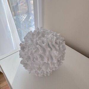 Decorative White Coral Sculpture
